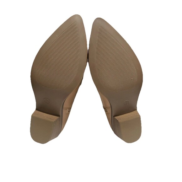 Universal Thread Sommer Tall Tan Cowboy Western Boots Size 8 Cowgirl Boots NEW - Picture 3 of 6